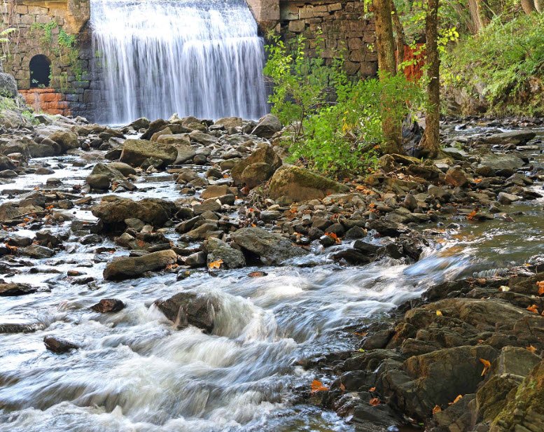 Rocky Glen State Park Scenic Reserve, Connecticut, USA
